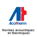 Norme acoustiques et thermiques